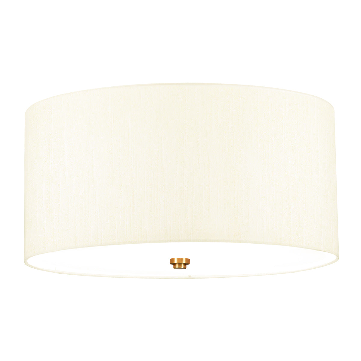 Elstead Fletcher Deckenleuchte Messing, Elfenbein