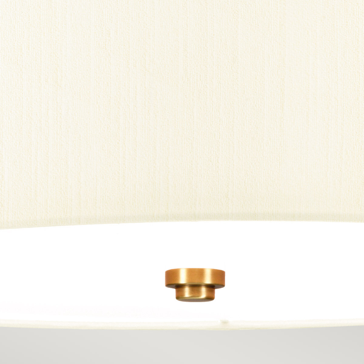 Elstead Fletcher Deckenleuchte Messing, Elfenbein – Detailansicht