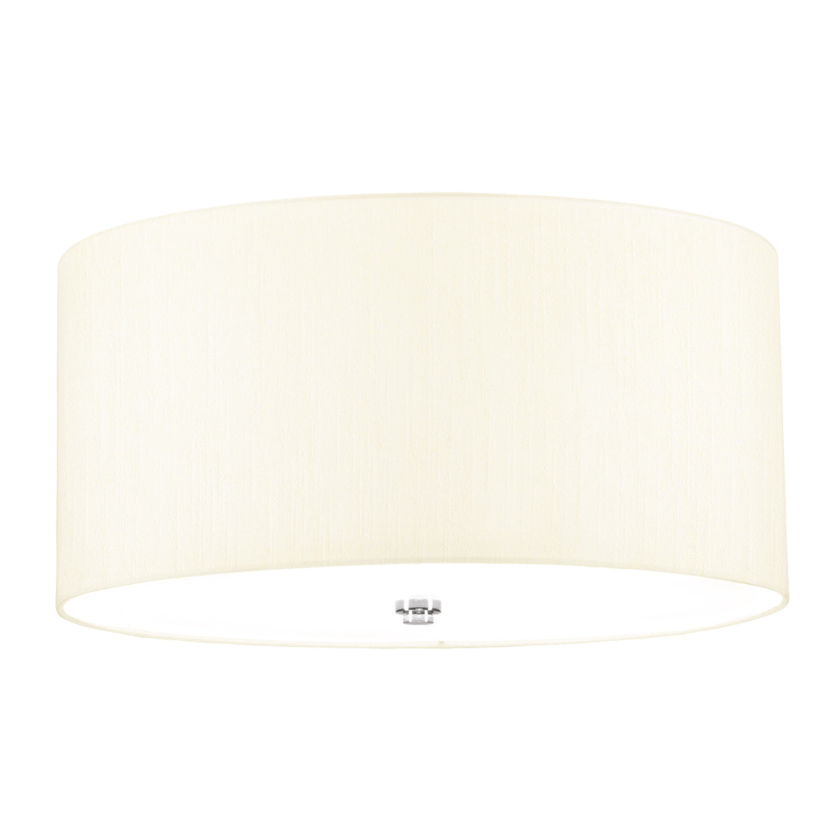 Elstead Fletcher Deckenleuchte Chrom, Elfenbein