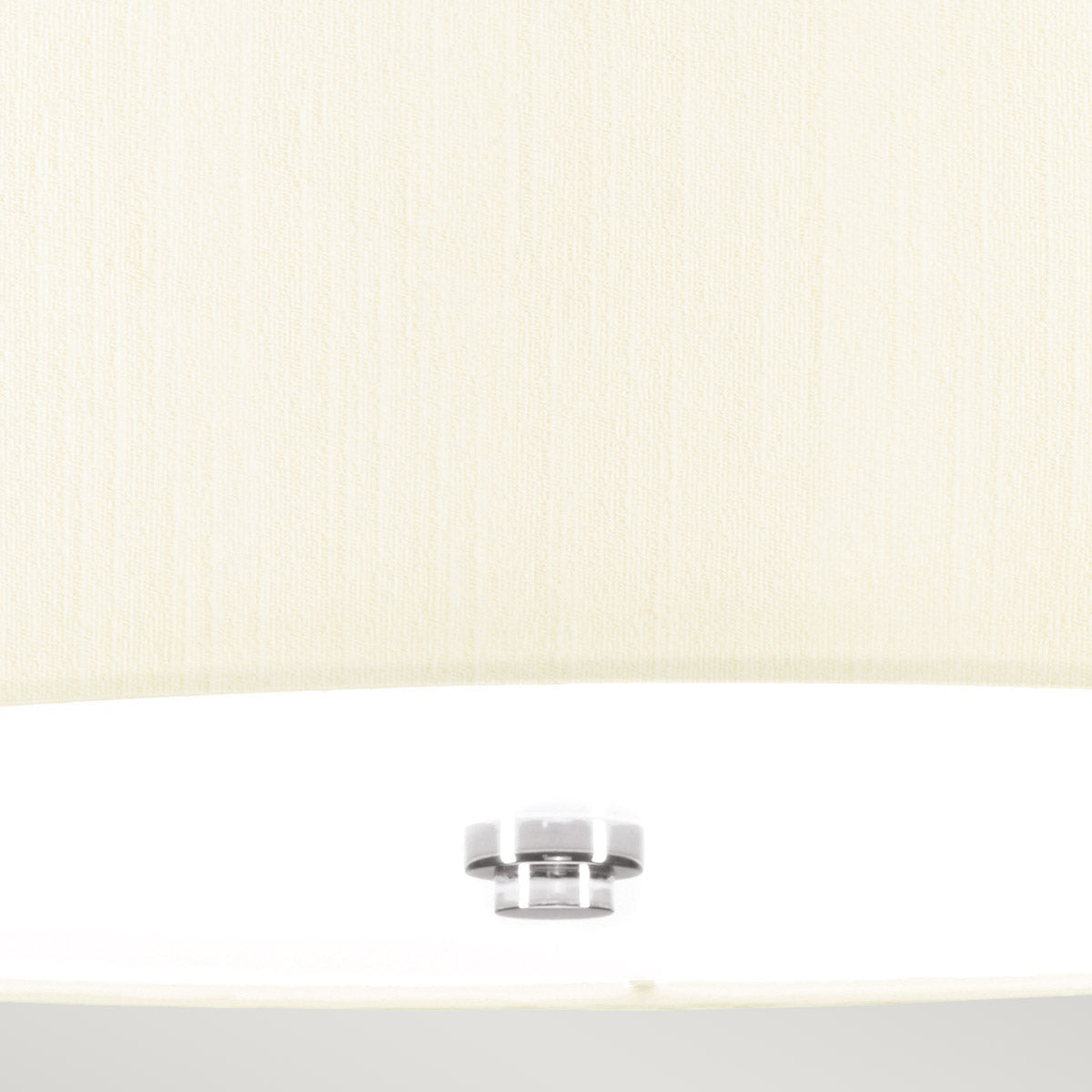 Elstead Fletcher Deckenleuchte Chrom, Elfenbein – Detailansicht