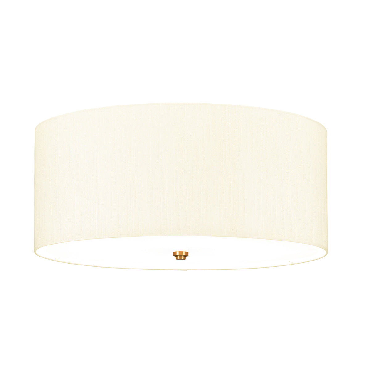 Elstead Fletcher Deckenleuchte Messing, Elfenbein