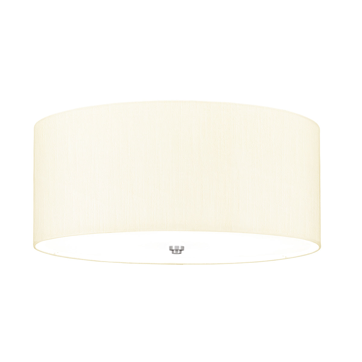 Elstead Fletcher Deckenleuchte Chrom, Elfenbein