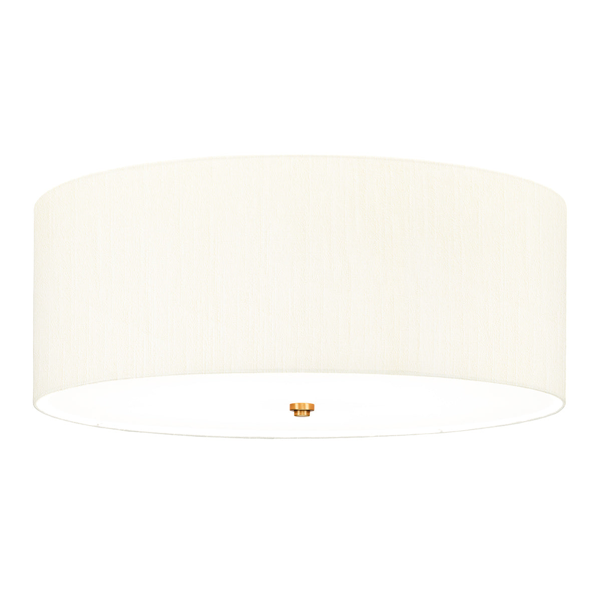 Elstead Fletcher Deckenleuchte Messing, Elfenbein