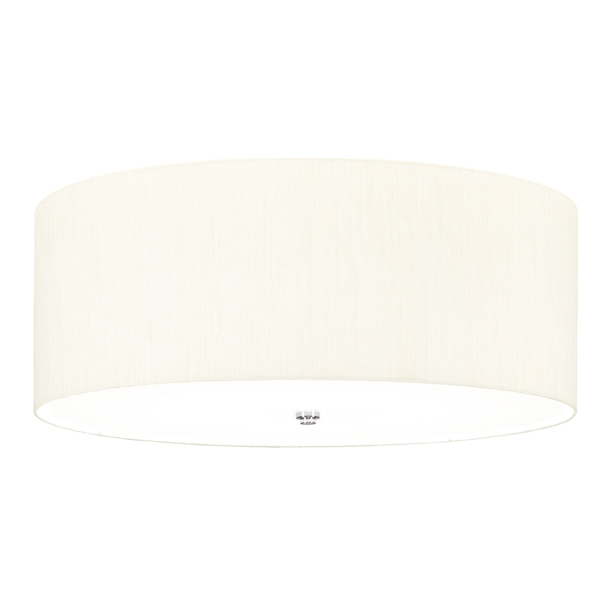 Elstead Fletcher Deckenleuchte Chrom, Elfenbein