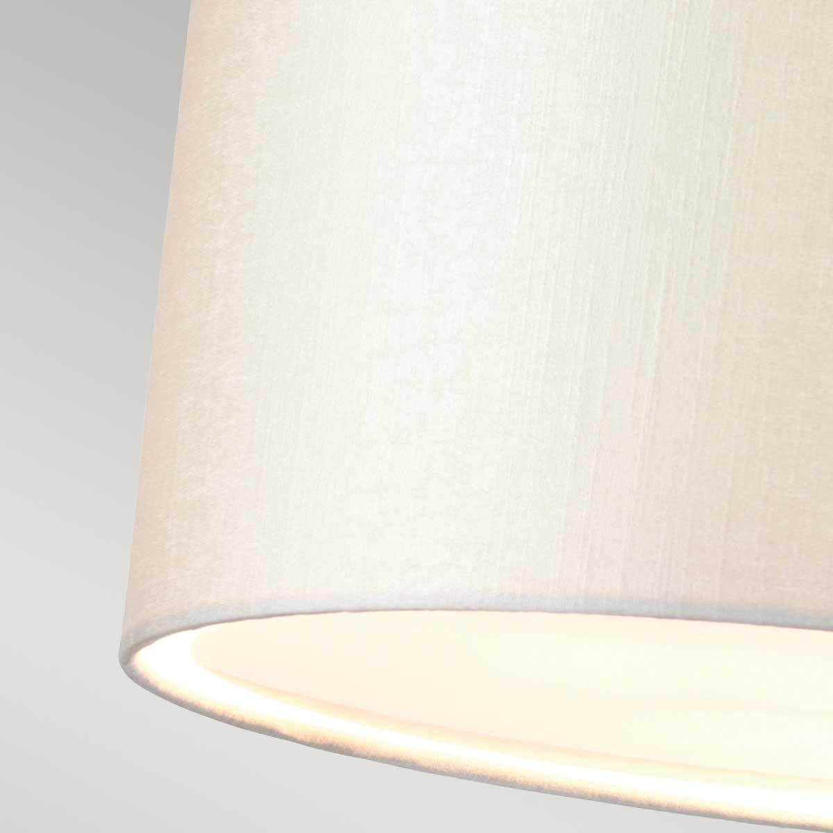 Elstead Fletcher Deckenleuchte Chrom, Elfenbein – Wohnambiente