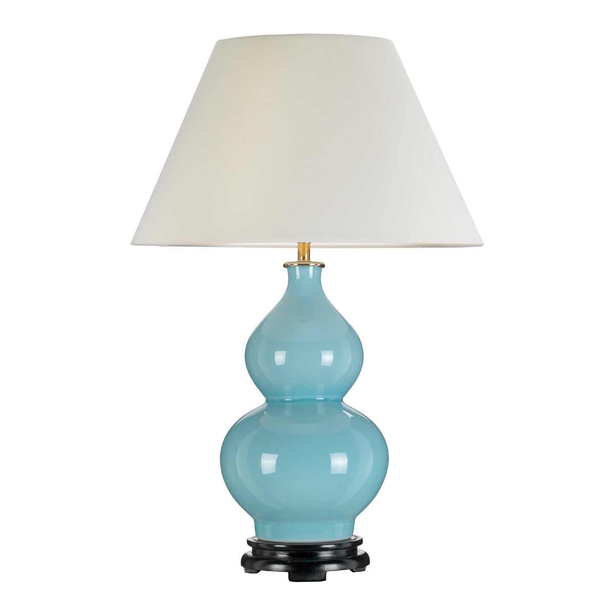 Elstead Harbin Tischlampe Blau
