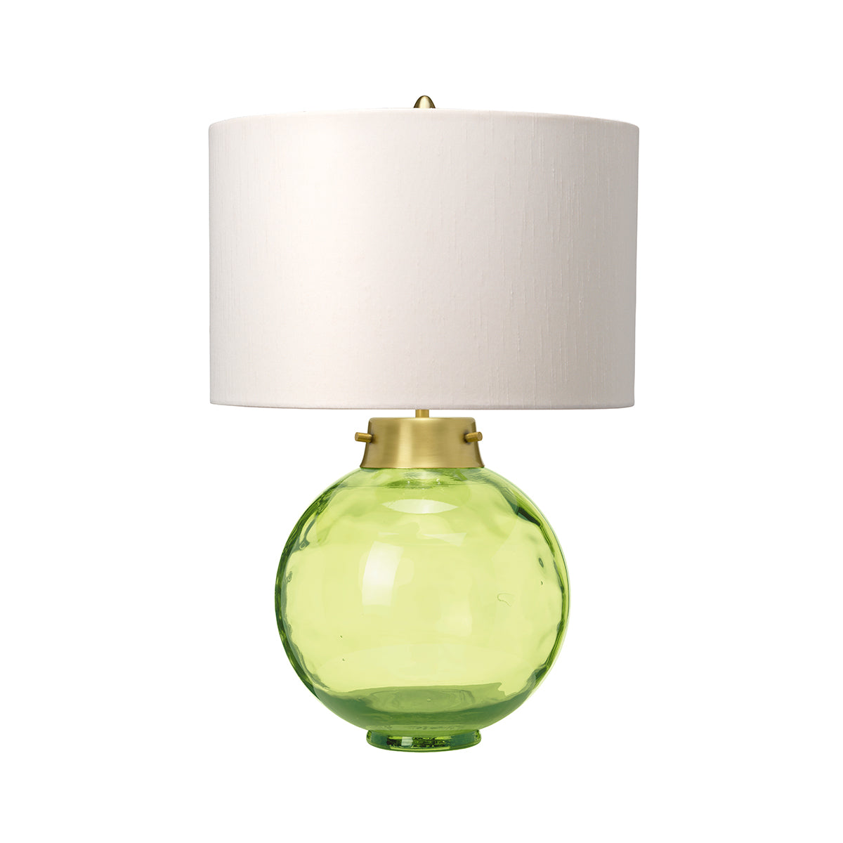 Elstead Kara Tischlampe Messing, Grün