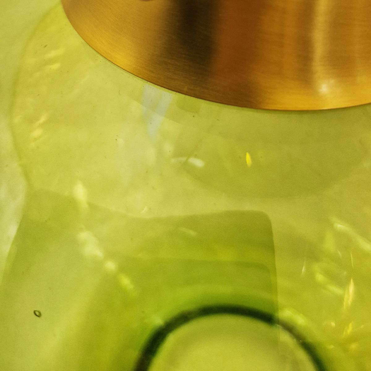Elstead Kara Tischlampe Messing, Grün – Detailansicht 2