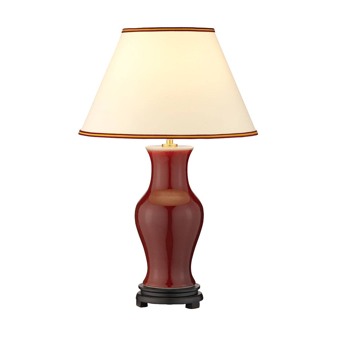 Elstead Majin Tischlampe Oxblood