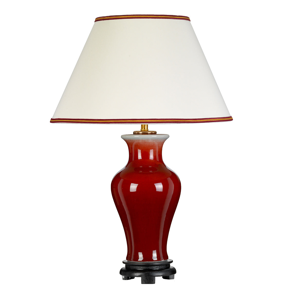 Elstead Majin Tischlampe Oxblood