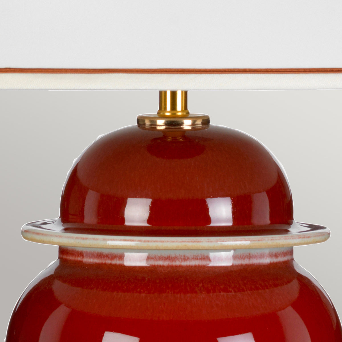 Elstead Oxblood Tischlampe Oxblood – Detailansicht
