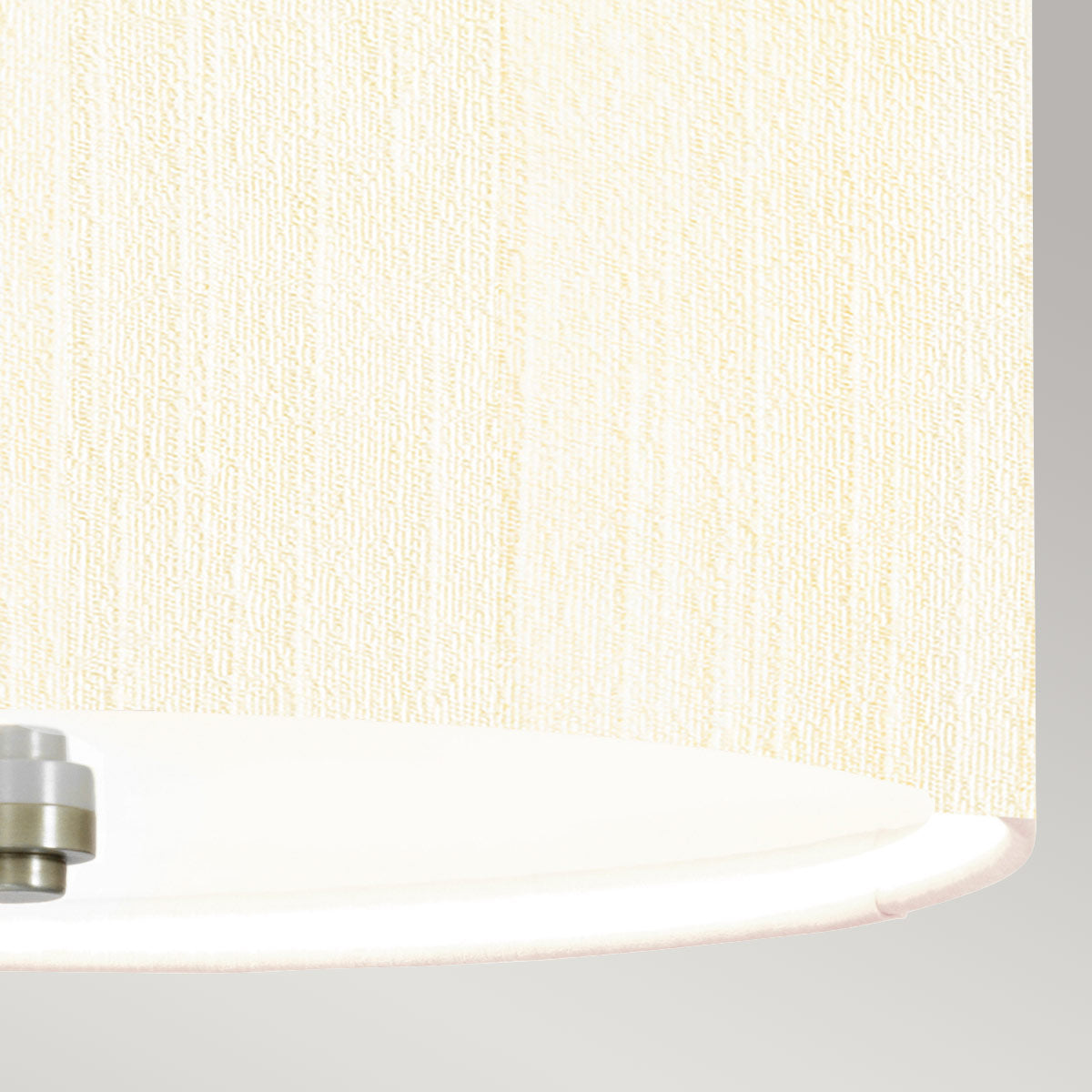 Elstead Pearce Pendelleuchte Chrom, Elfenbein – Detailansicht 3