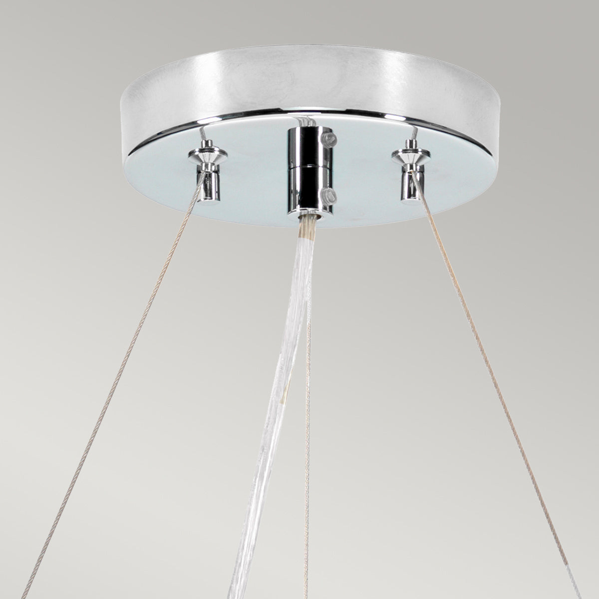 Elstead Pearce Pendelleuchte Chrom, Elfenbein – Wohnambiente