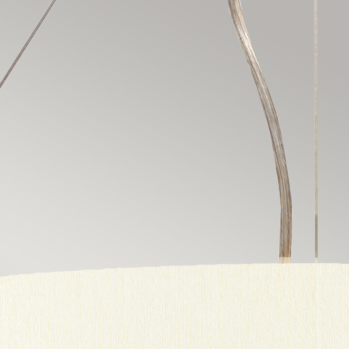 Elstead Pearce Pendelleuchte Messing, Elfenbein – Detailansicht