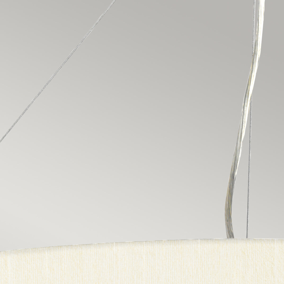 Elstead Pearce Pendelleuchte Messing, Elfenbein – Detailansicht
