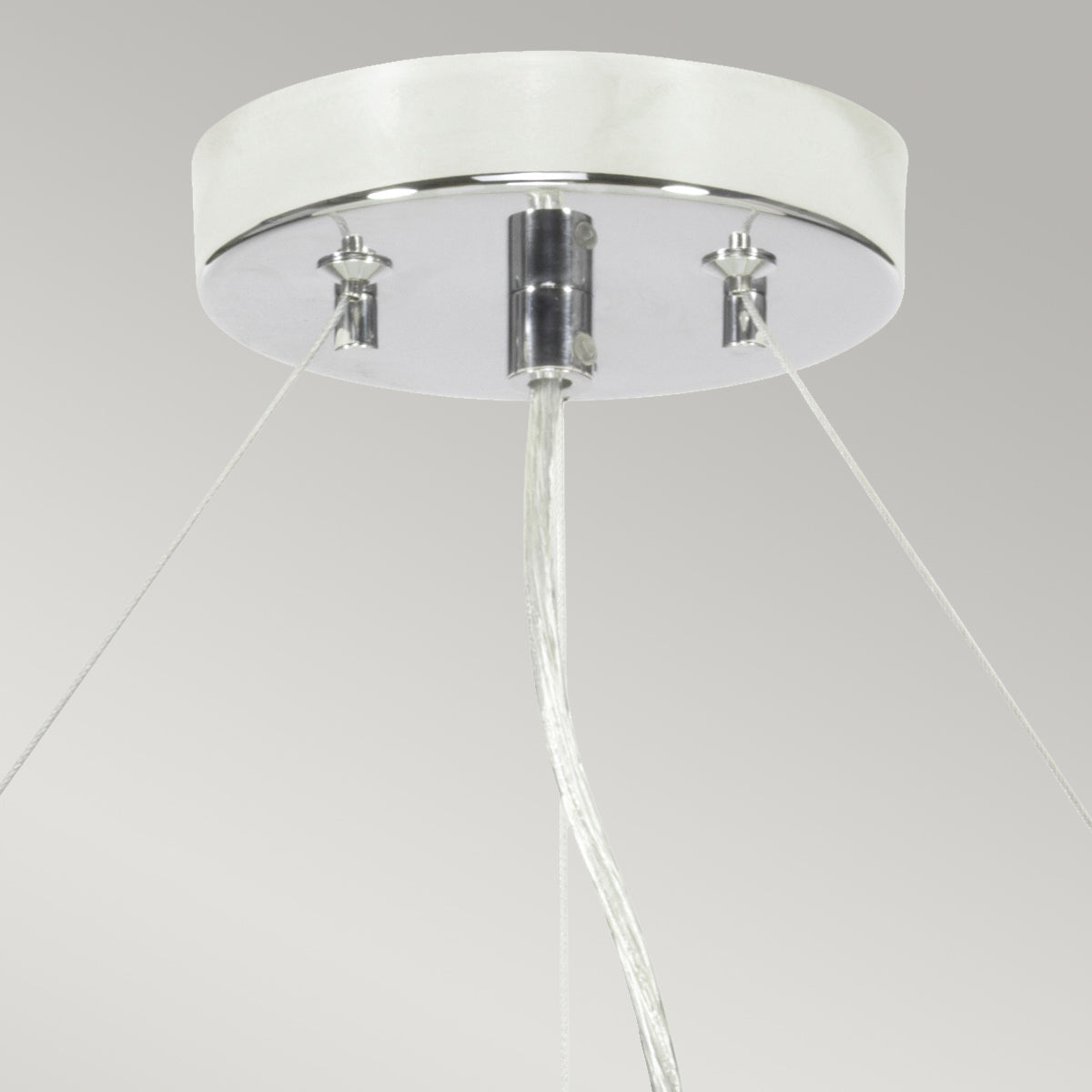 Elstead Pearce Pendelleuchte Chrom, Elfenbein – Wohnambiente