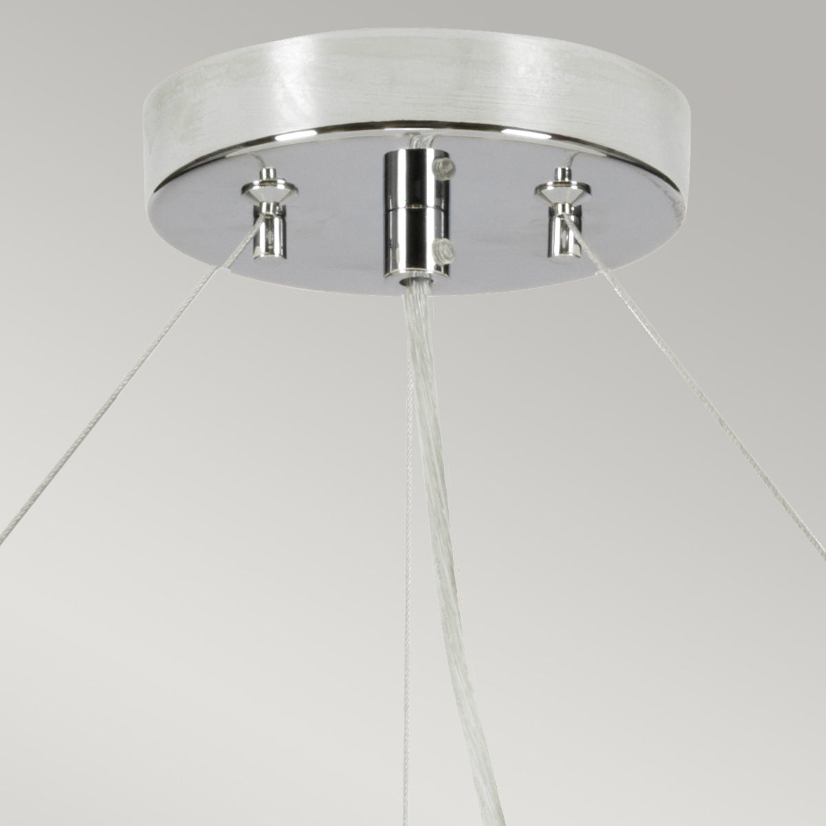 Elstead Pearce Pendelleuchte Chrom, Elfenbein – Wohnambiente