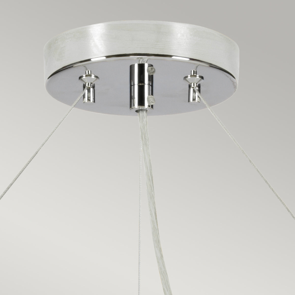 Elstead Pearce Pendelleuchte Chrom, Elfenbein – Wohnambiente