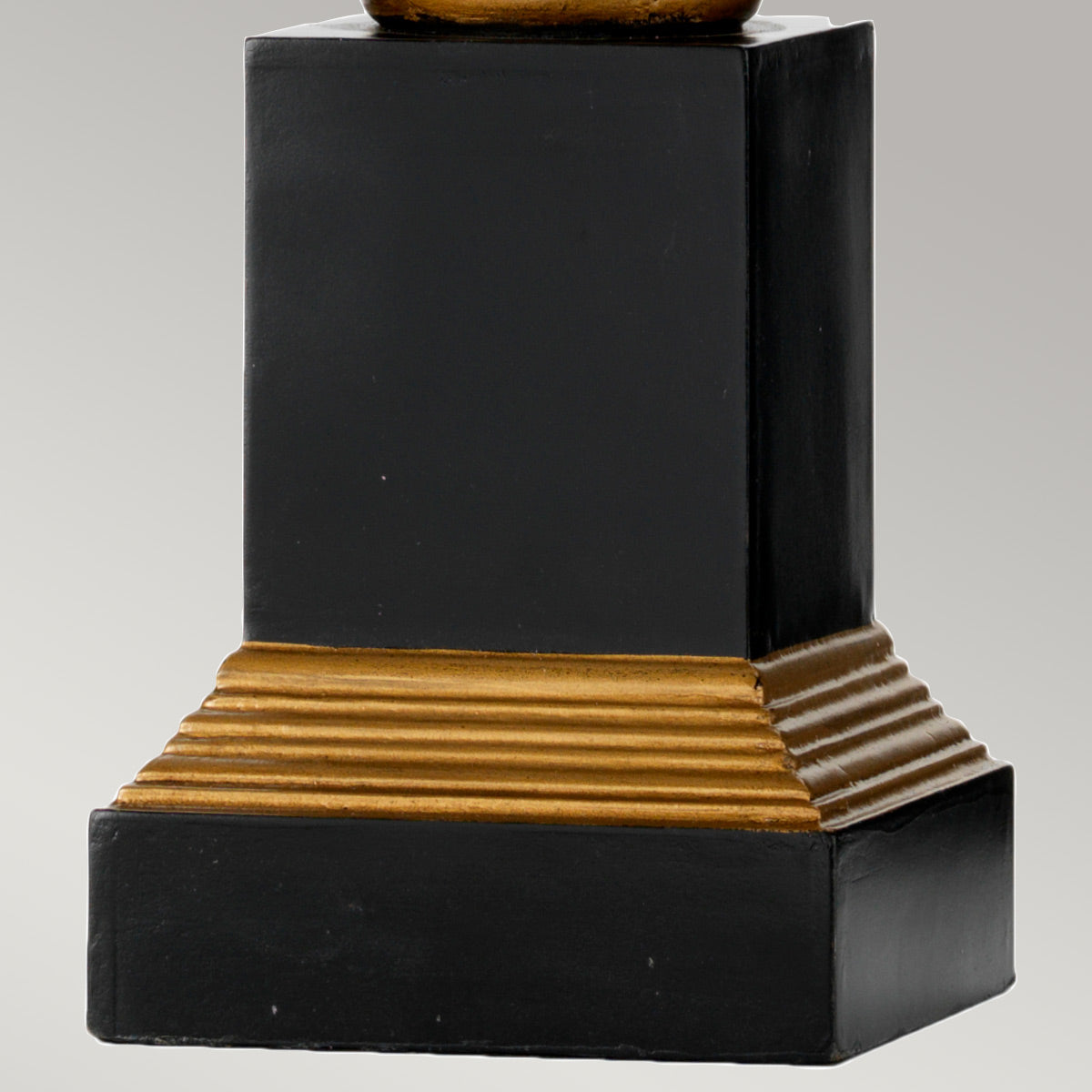 Elstead Peronne Tischlampe Schwarz, Gold – Detailansicht 3