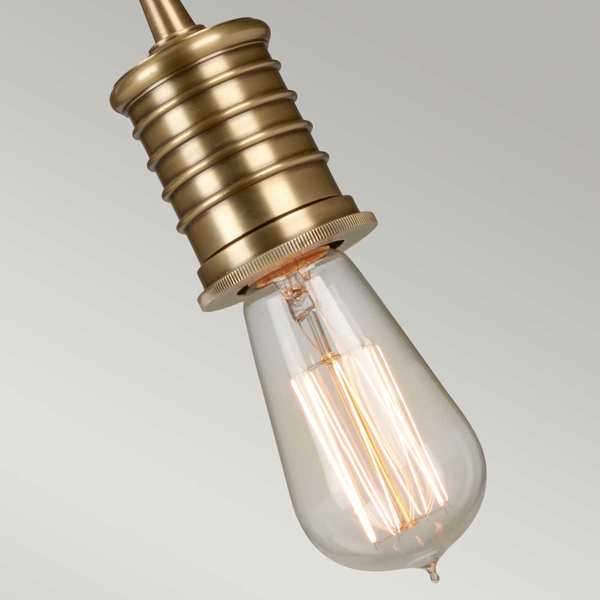 Elstead Douille Pendelleuchte Messing – Detailansicht 2