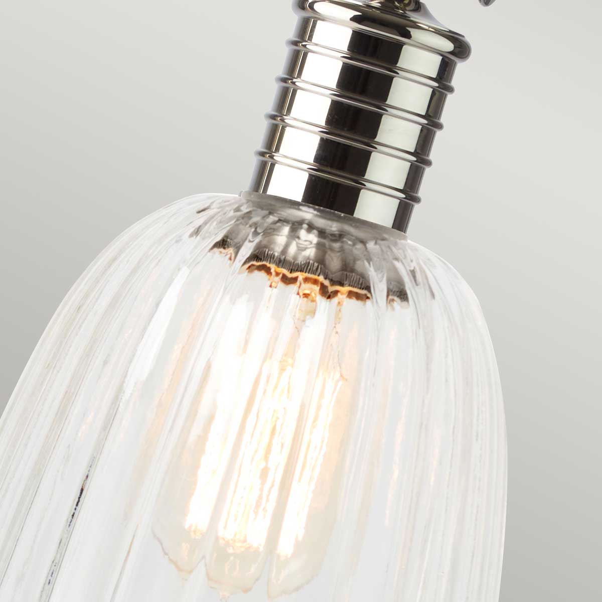 Elstead Douille Tischlampe Nickel – Detailansicht 2