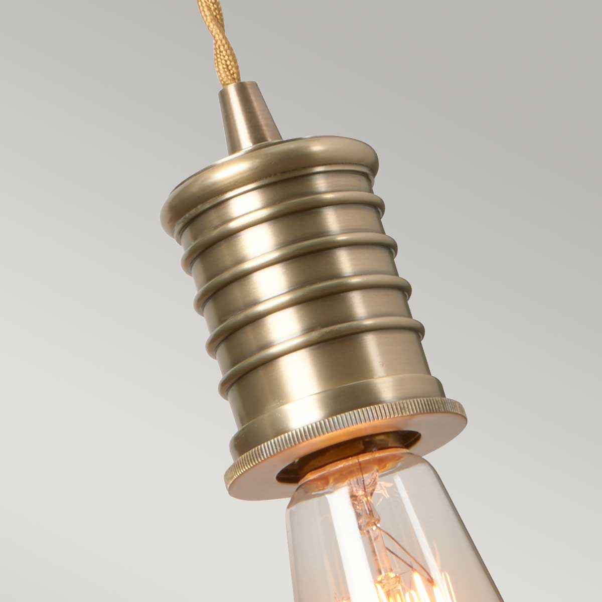Elstead Douille Wandleuchte Messing – Detailansicht 2