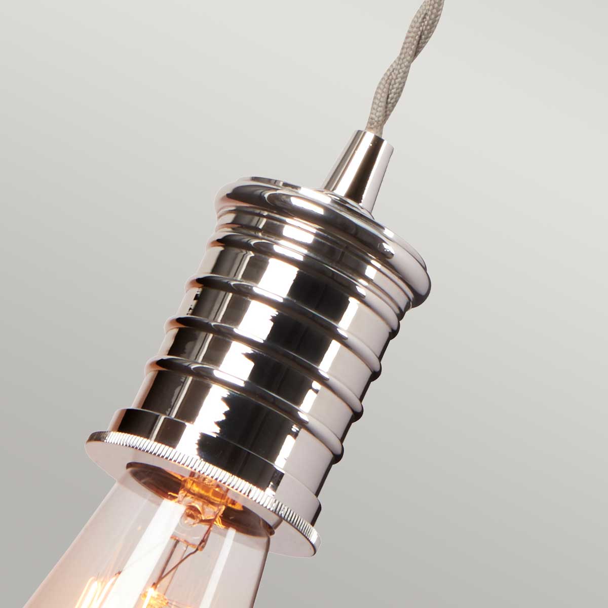 Elstead Douille Wandleuchte Nickel – Detailansicht