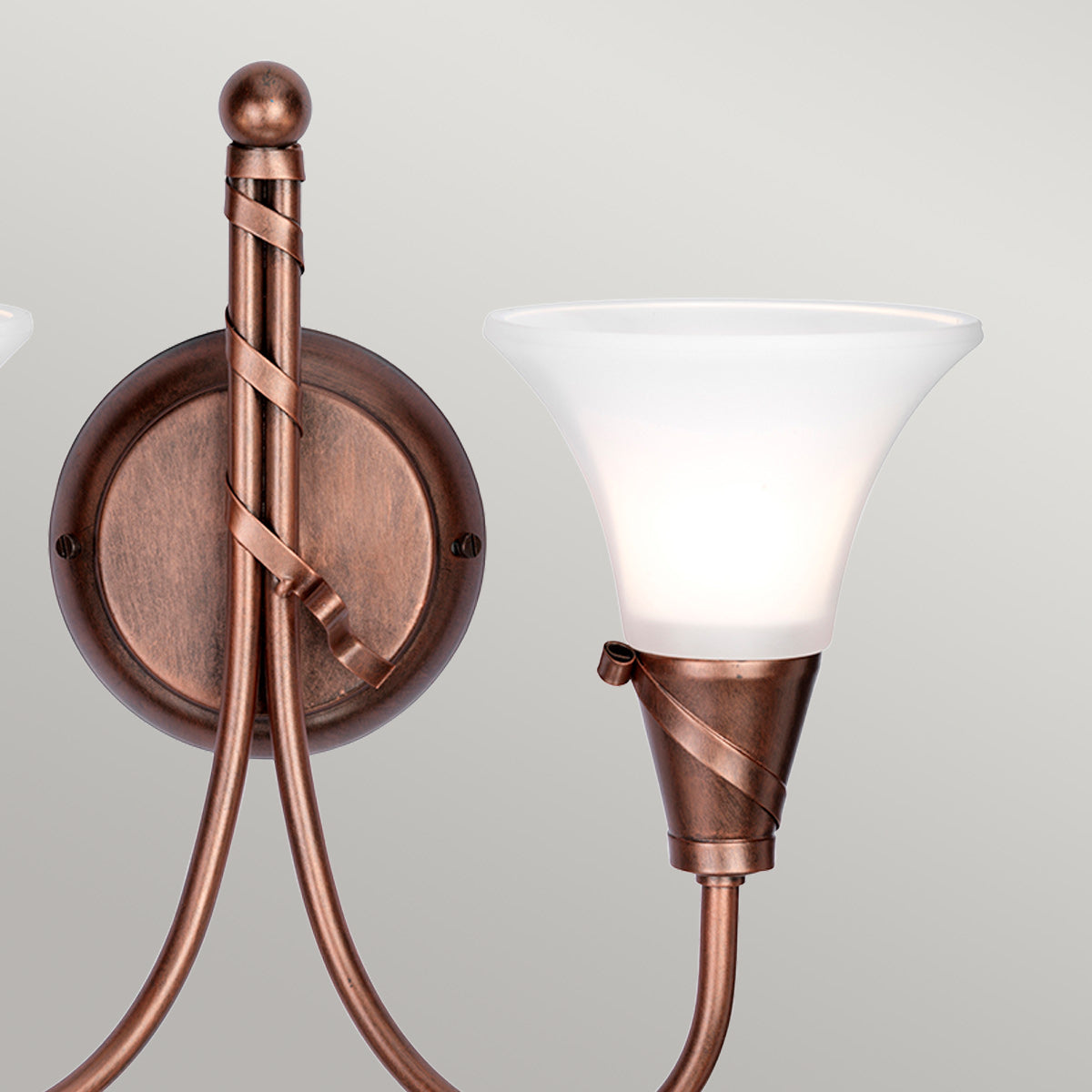 Elstead Emily Wandleuchte Kupfer – Wohnambiente