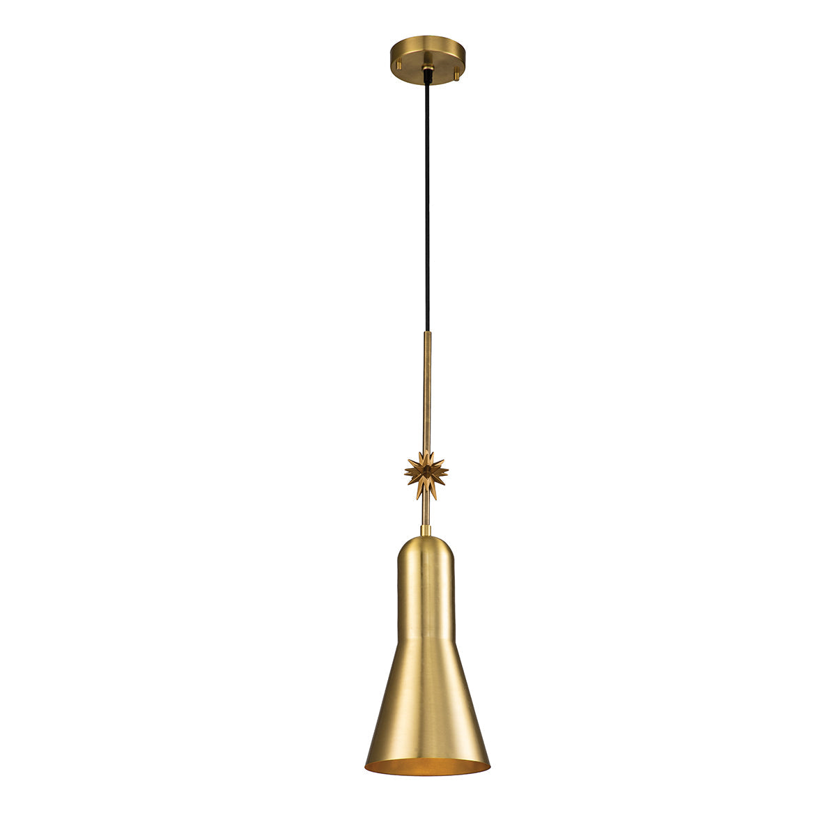 Elstead Etoile Pendelleuchte Messing, Gold