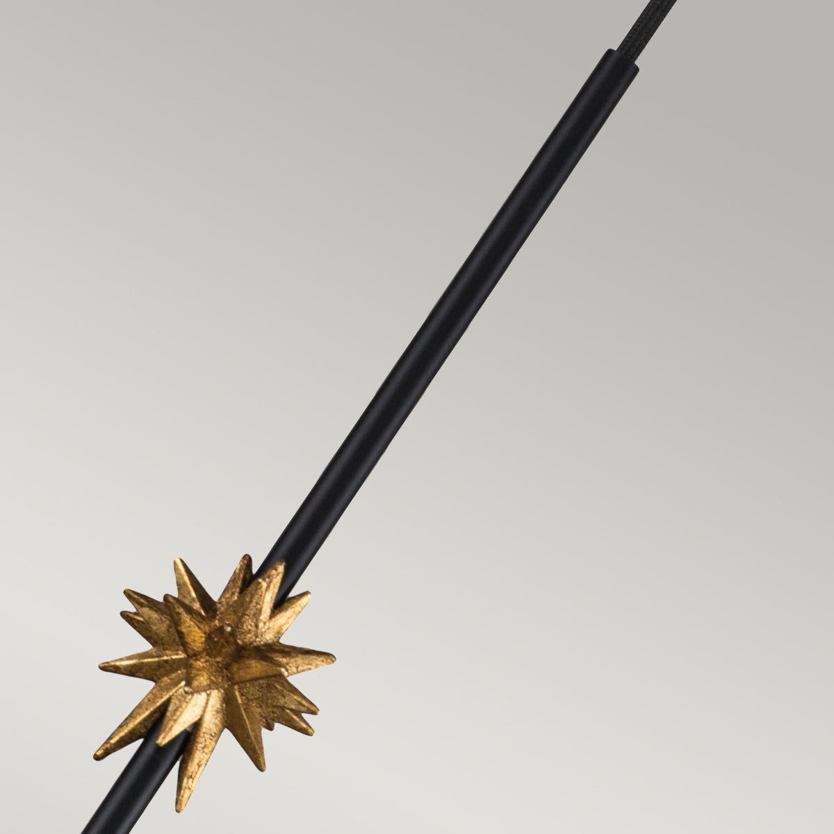 Elstead Etoile Pendelleuchte Schwarz, Gold – Detailansicht