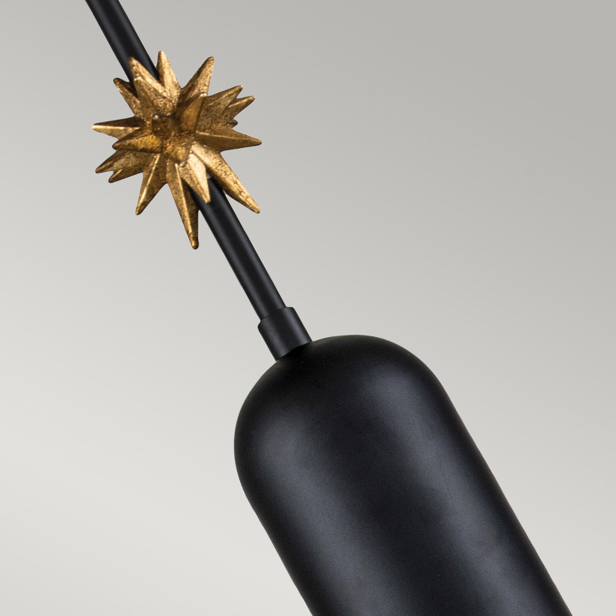 Elstead Etoile Pendelleuchte Schwarz, Gold – Detailansicht 2