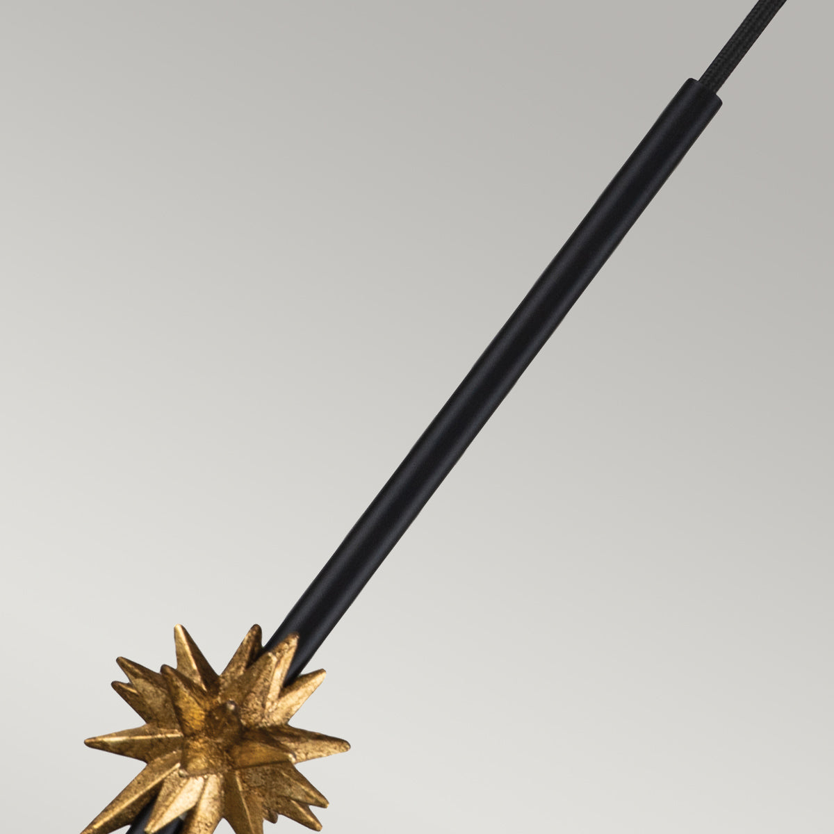 Elstead Etoile Pendelleuchte Schwarz, Gold – Detailansicht
