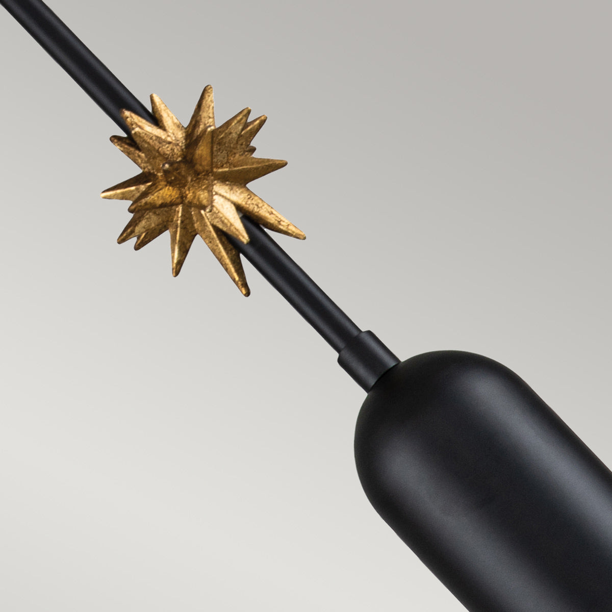 Elstead Etoile Pendelleuchte Schwarz, Gold – Detailansicht 2