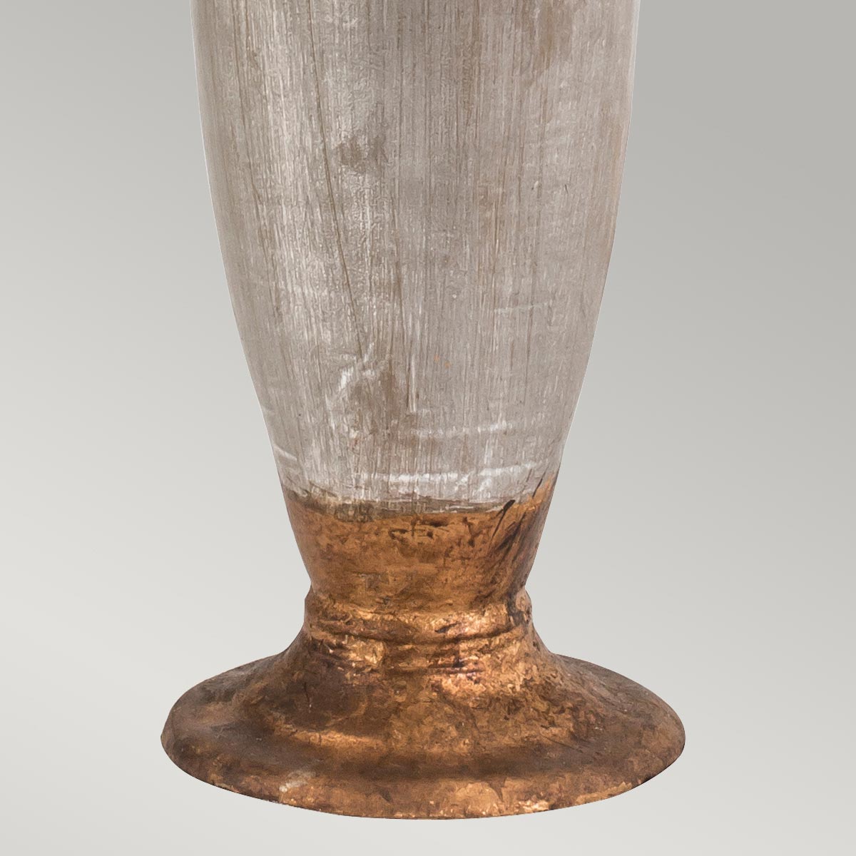 Flambeau Bienville Tischlampe Silber, Gold, Braun – Detailansicht 3