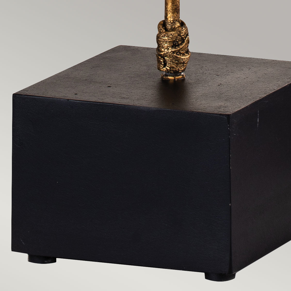 Flambeau Camilia Tischlampe Gold, Schwarz – Detailansicht 2