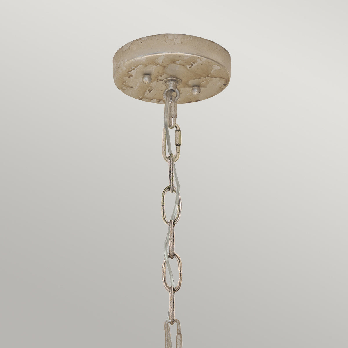 Flambeau Flambeau Pendelleuchte Schwarz, Creme, Gold – Detailansicht 3