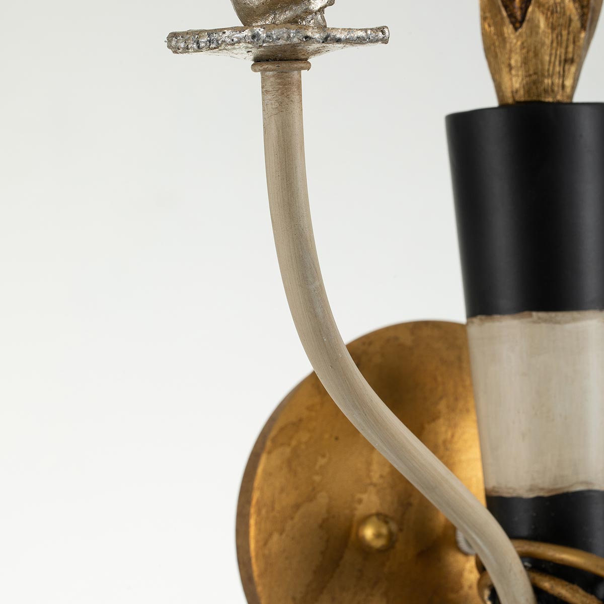 Flambeau Flambeau Wandleuchte Gold, Schwarz – Detailansicht 2