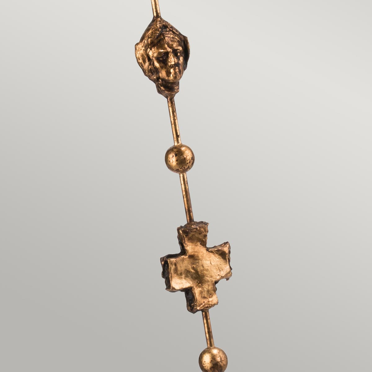 Flambeau Fragment Stehleuchte Gold – Detailansicht 2