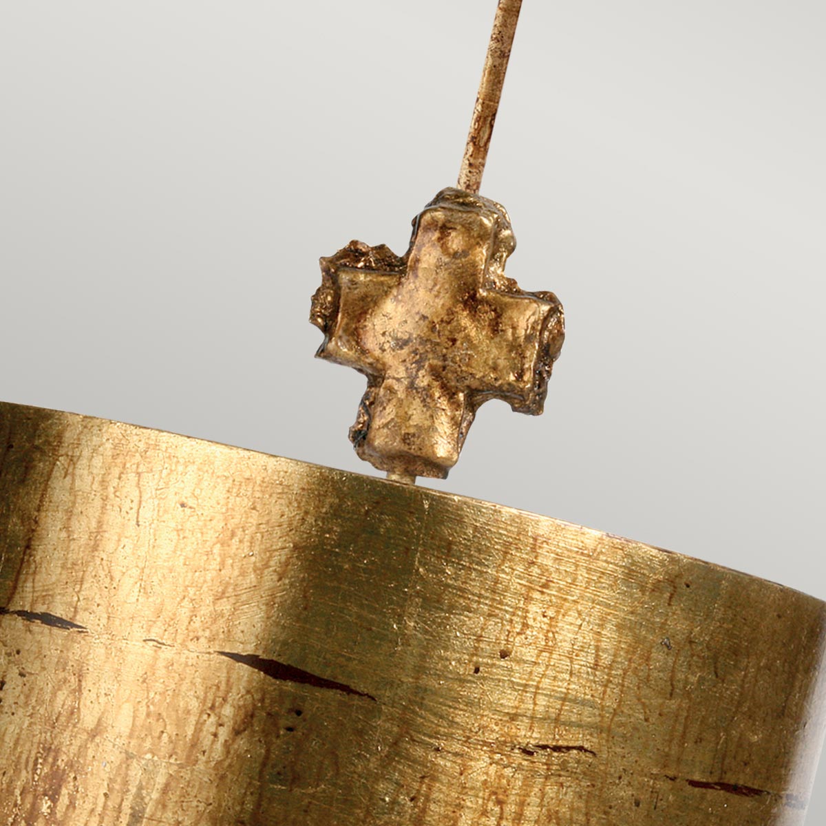 Flambeau Fragment Pendelleuchte Gold – Detailansicht