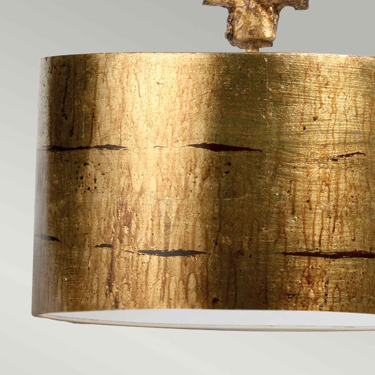 Flambeau Fragment Pendelleuchte Gold – Detailansicht 2