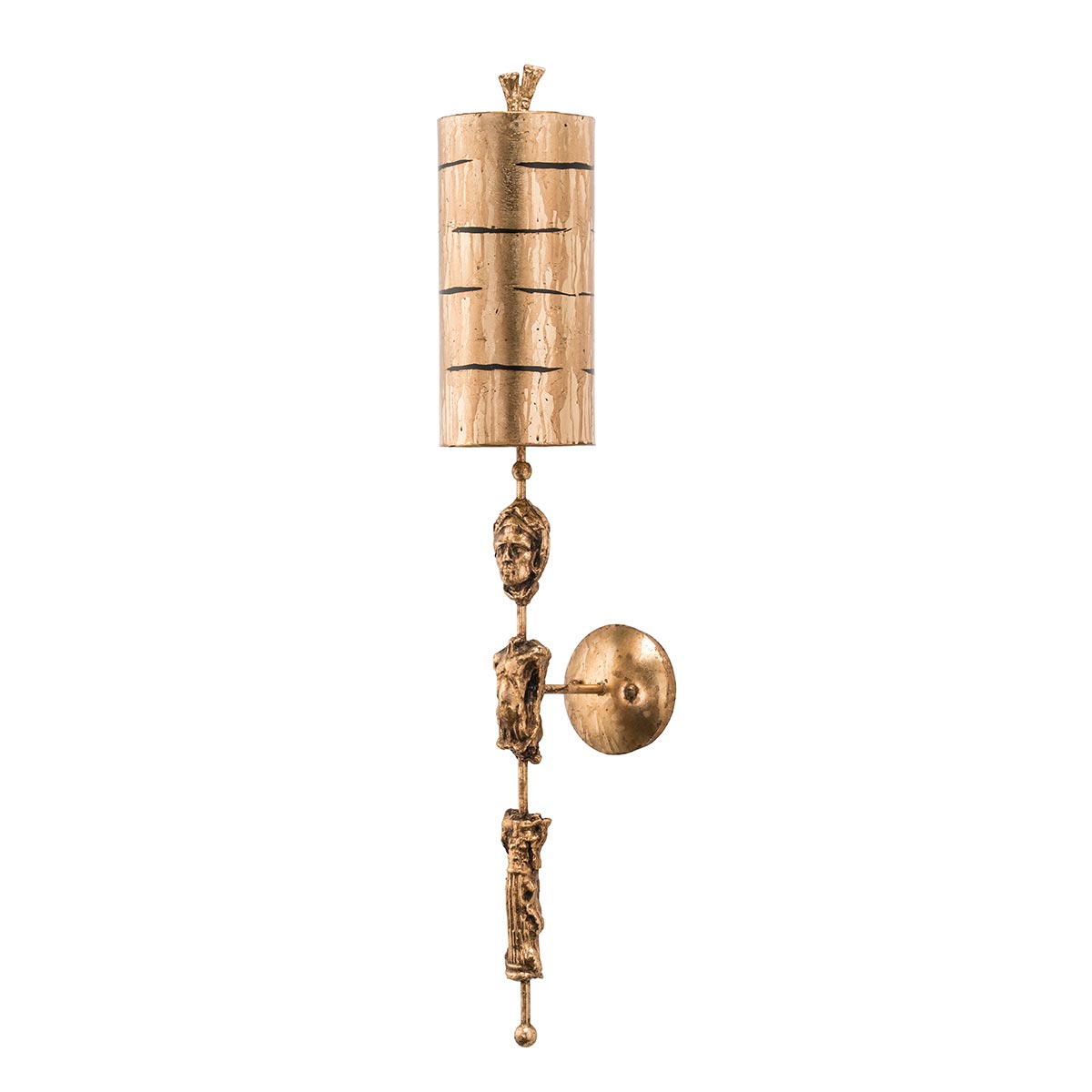 Flambeau Fragment Wandleuchte Gold
