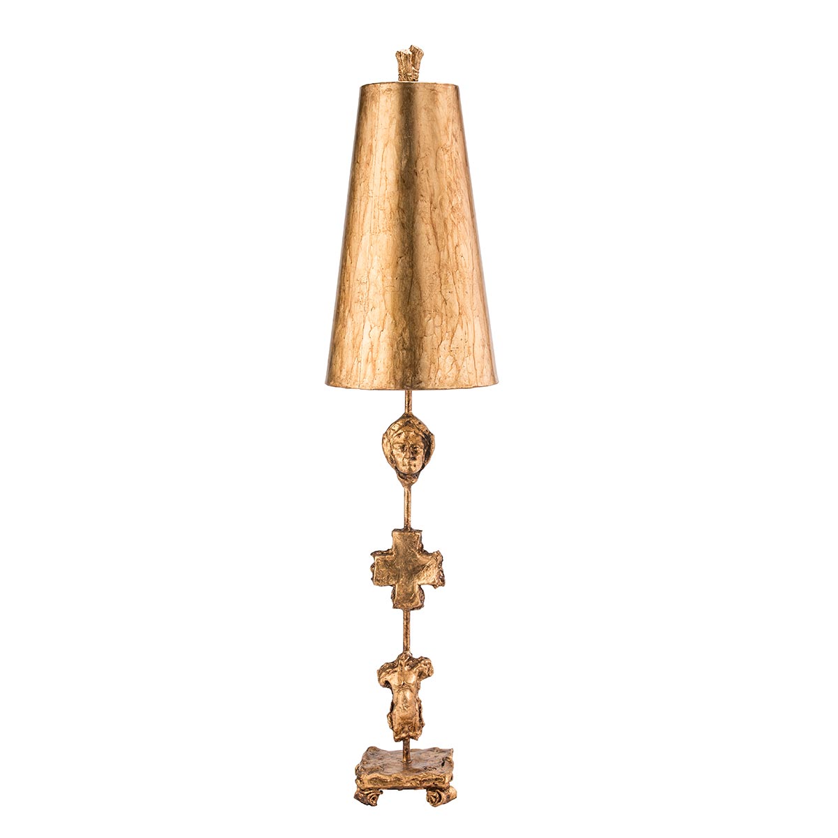 Flambeau Fragment Tischlampe Gold