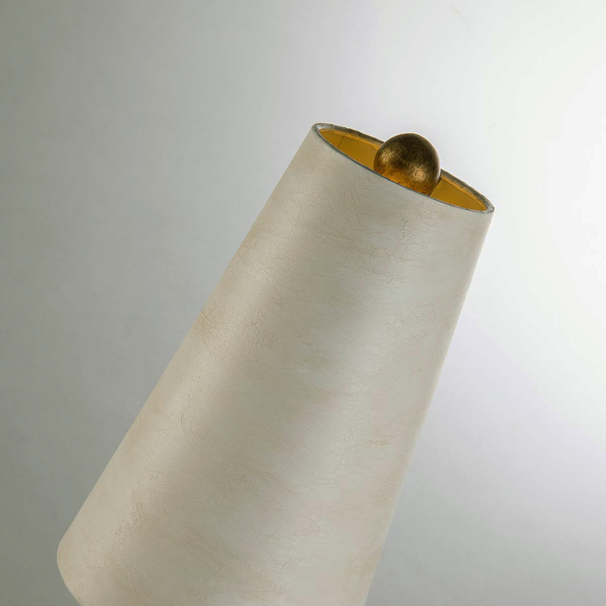 Flambeau Leda Tischlampe Creme, Gold – Detailansicht 2