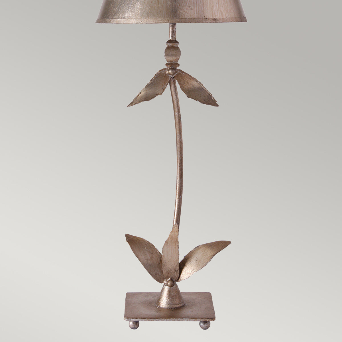 Flambeau Red Tischlampe Silber – Detailansicht