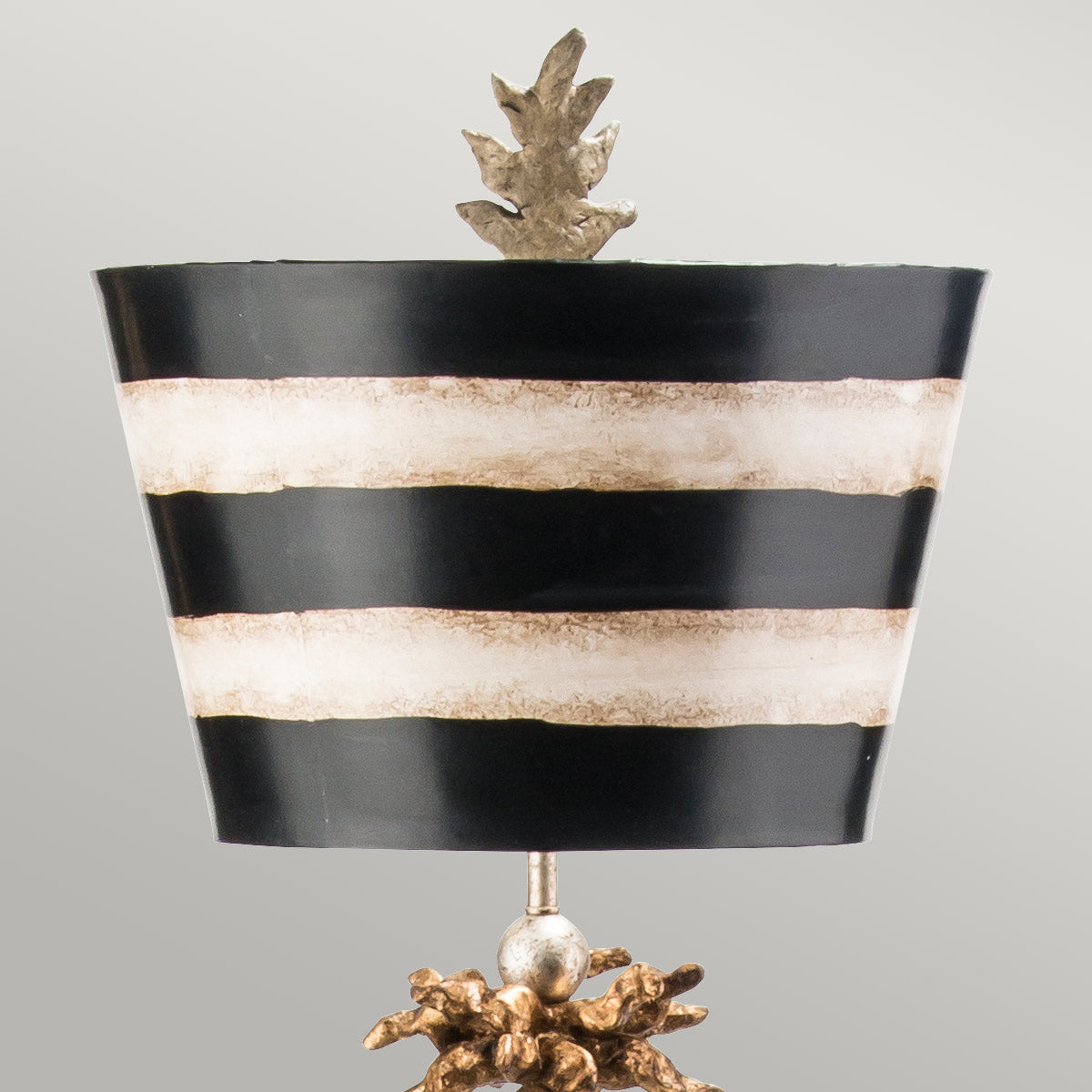 Flambeau South Stehleuchte Schwarz, Gold – Wohnambiente