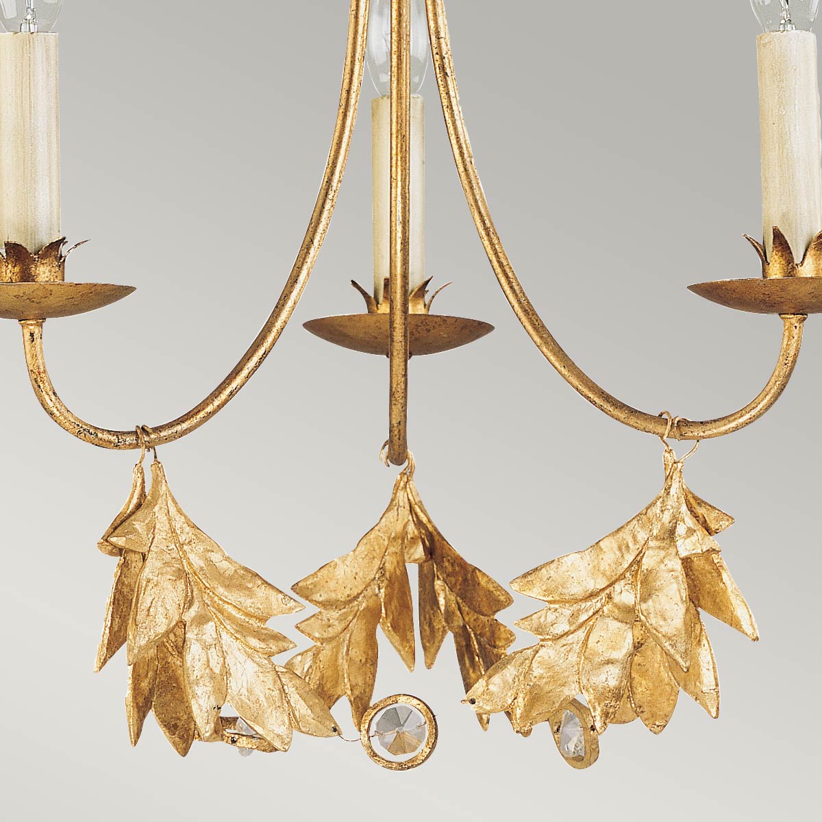 Flambeau Sweet Pendelleuchte Gold – Detailansicht