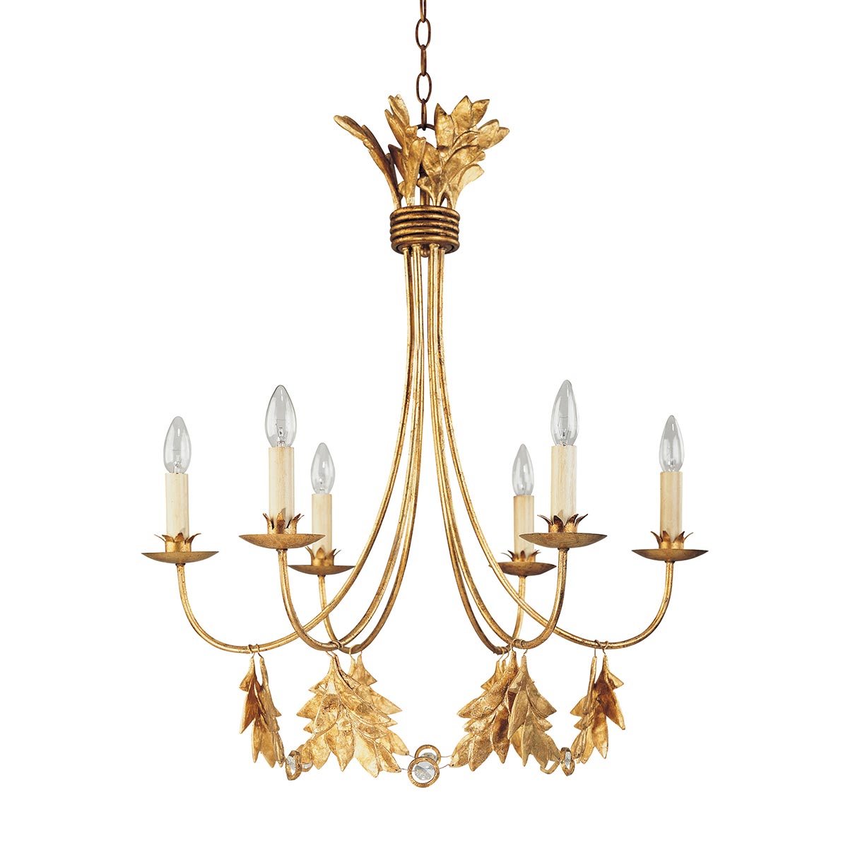 Flambeau Sweet Kronleuchter Gold