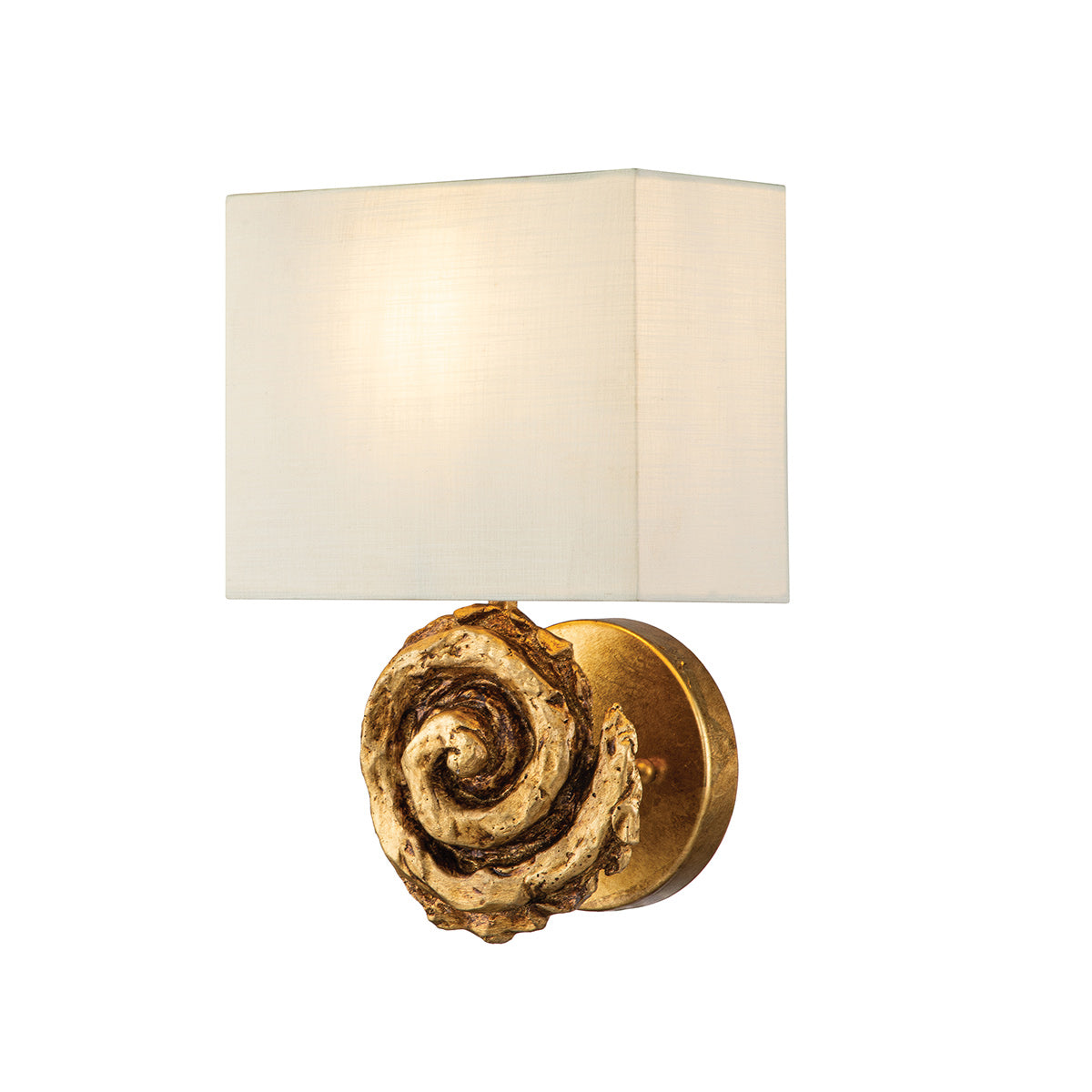 Flambeau Swirl Wandleuchte Gold