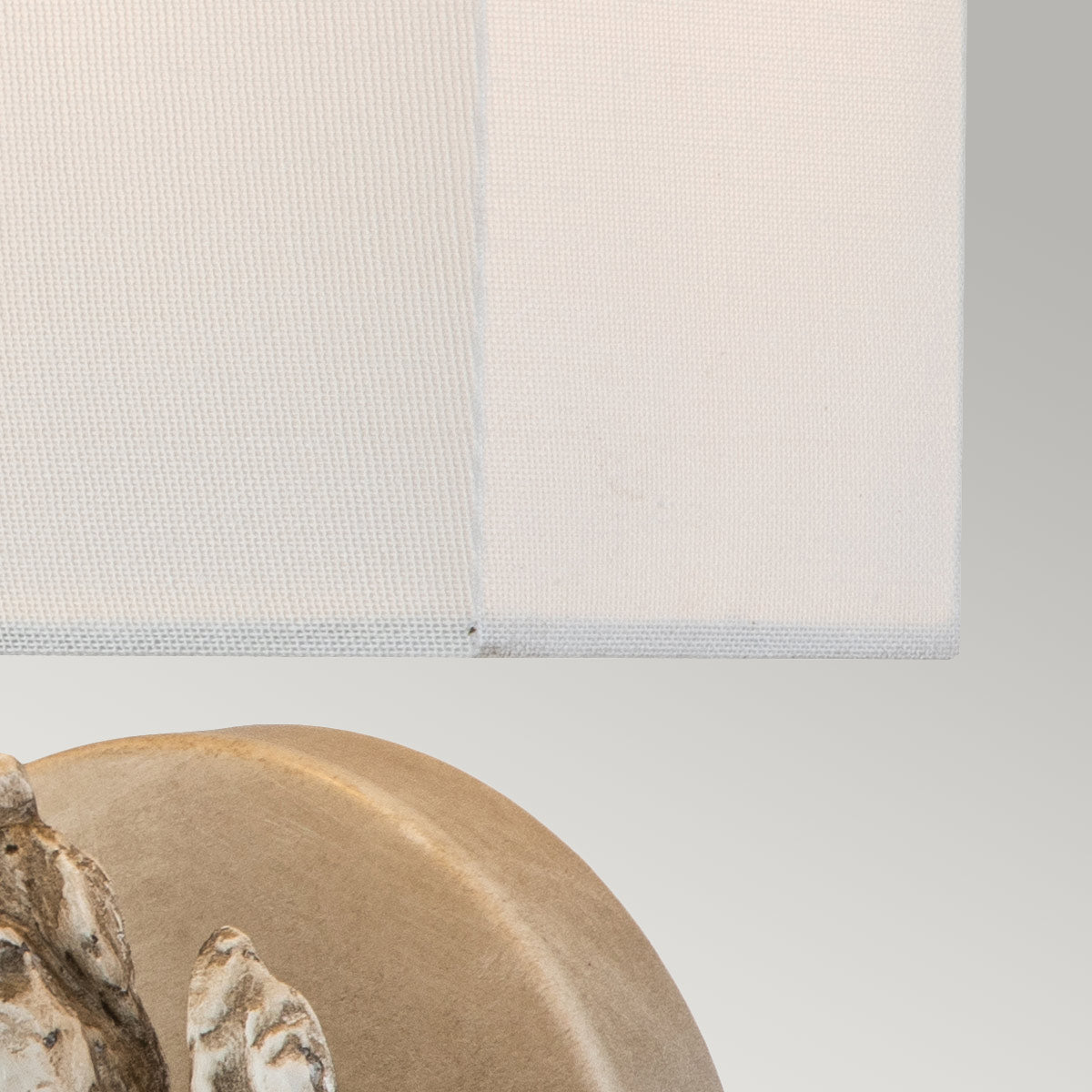 Flambeau Swirl Wandleuchte Weiß – Detailansicht 3