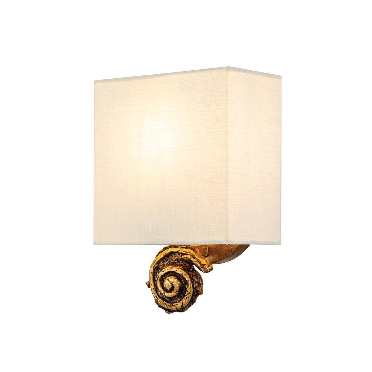 Flambeau Swirl Wandleuchte Gold
